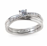 Ring Rubinia Woman in Gold Diamante AN108BBT-0.08